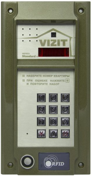 БВД-М202RTCP Блок вызова VIZIT