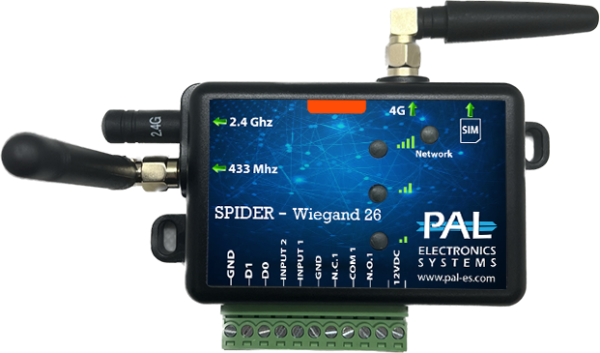 SPIDER- Wiegand-26 GSM/WiFi/Bluetooth-модуль