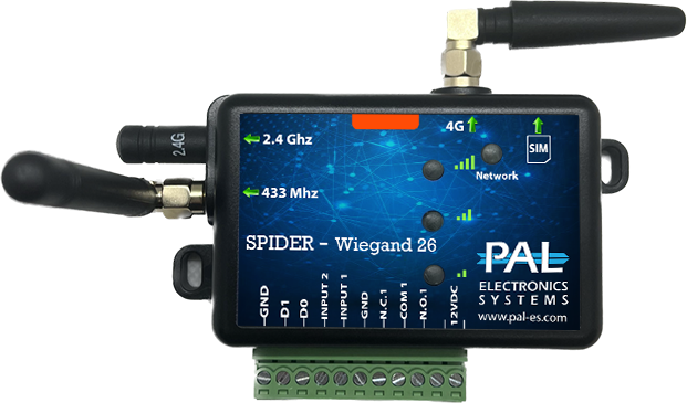SPIDER- Wiegand-26 GSM/WiFi/Bluetooth-модуль